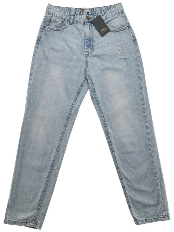 FB SISTER Jeansy Damskie Niebieskie M