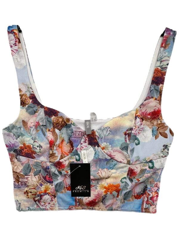 ASOS Top Damski Wielokolorowy L