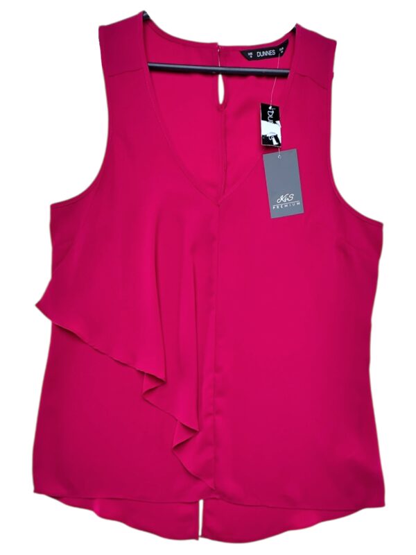 DUNNES STORES Top Damski Różowy XXL