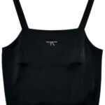 CALVIN KLEIN Top Damski Czarny L - zdjęcie 1