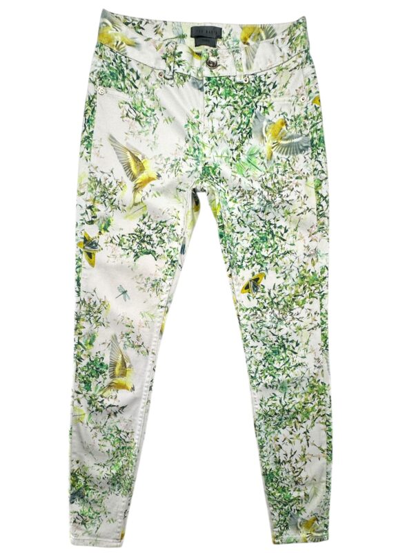 TED BAKER Jeansy Damskie Wielokolorowe S