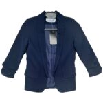 FANCY FASHION Marynarka Dziecięca Granatowa 134 - zdjęcie 1