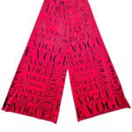 AIKHA Spodnie Damskie Różowe Napisy M - zdjęcie 1