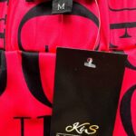 AIKHA Spodnie Damskie Różowe Napisy M - zdjęcie 3