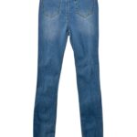 BOOHOO Jeansy Damskie Niebieskie Rurki M - zdjęcie 2