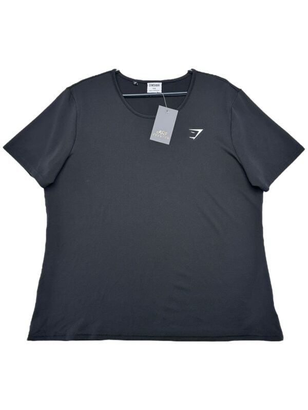 GYMSHARK Koszulka Damska Czarna XXL