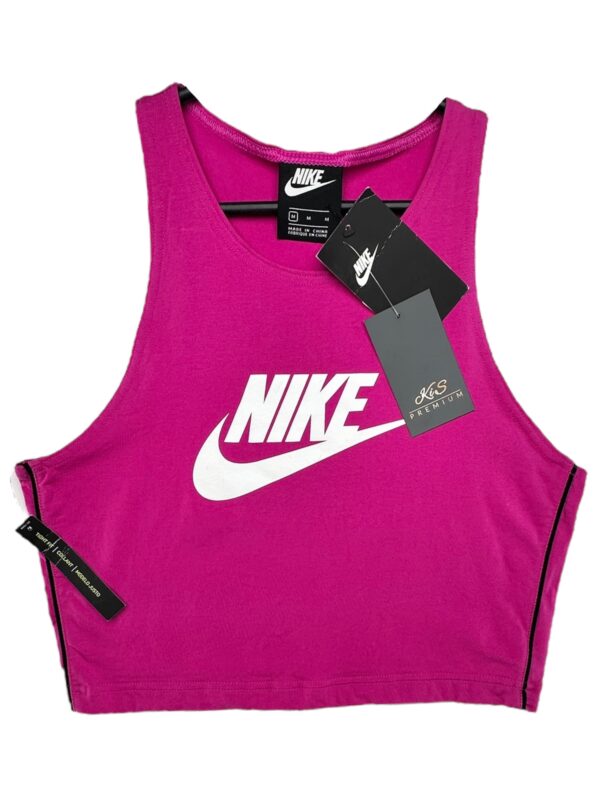 NIKE Top Damski Różowy M