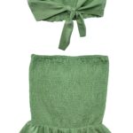 SOUTH BEACH Komplet Damski Zielony M - zdjęcie 1