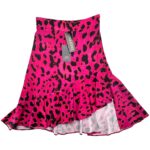 BOOHOO Spódnica Damska Różowa Wzór Zwierzęcy M - zdjęcie 1