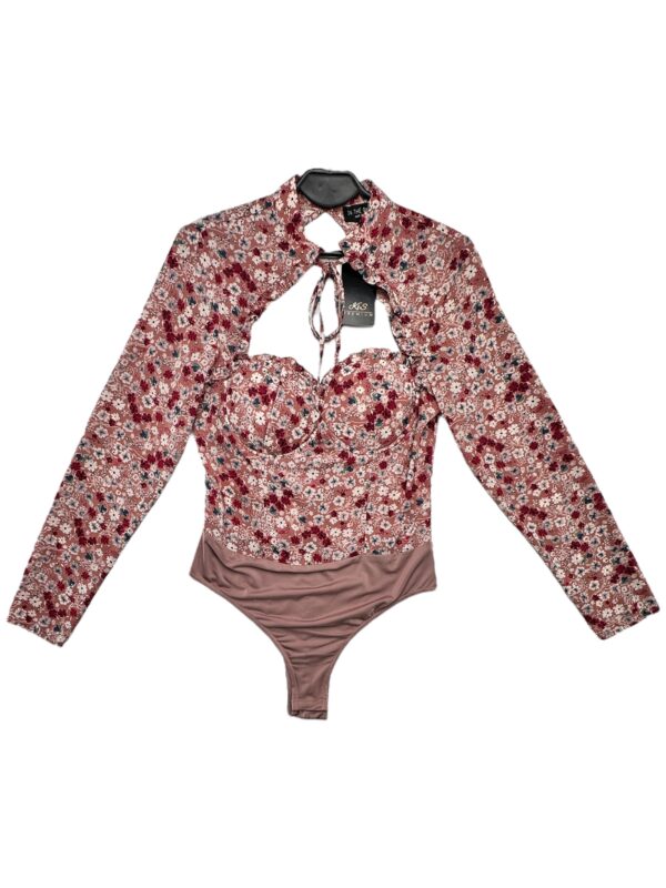 IN THE STYLE Body Damskie Różowe Kwiatowe S