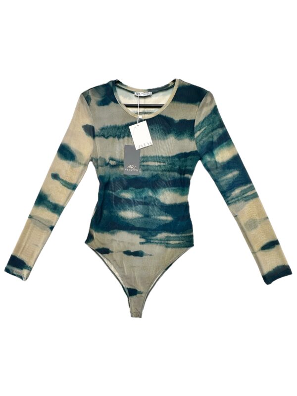 ZARA Body Damskie Zielone M