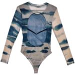 ZARA Body Damskie Zielone M - zdjęcie 2