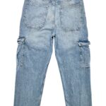 BERSHKA Jeansy Damskie Niebieskie S - zdjęcie 2