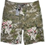 NEXT Szorty Męskie Zielone Roślinny L - zdjęcie 1