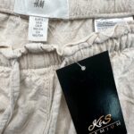 H&M Spodenki Damskie Beżowe S Len - zdjęcie 3