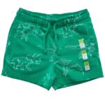M&S Szorty Dziecięce Zielone Dinosaurs 98 - zdjęcie 1