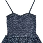 PRIMARK Top Damski Czarne Kwiatowe S - zdjęcie 2