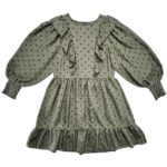 PRIMARK Sukienka Damska Zielona Groszki S - zdjęcie 1