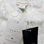 MONSOON Sukienka Dziecięca Różowa Koronkowa 158 - zdjęcie 3