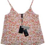 YAS Top Damski Wielokolorowy Kwiaty S - zdjęcie 1