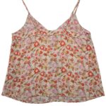 YAS Top Damski Wielokolorowy Kwiaty S - zdjęcie 2