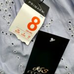 PRIMARK Sukienka Damska Niebieska Haftowana S Bawełna - zdjęcie 1