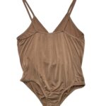 PRETTYLITTLETHING Body Damskie Brązowe XL - zdjęcie 2