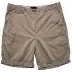 M&S Szorty Męskie Beżowe Wzorzaste XL - zdjęcie 1