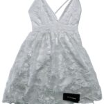 EVORANOW Sukienka Damska Biała Koronkowa S - zdjęcie 1