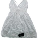 EVORANOW Sukienka Damska Biała Koronkowa S - zdjęcie 2