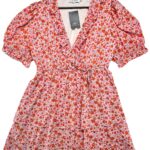 IN THE STYLE Sukienka Damska Czerwona Kwiaty XL - zdjęcie 1