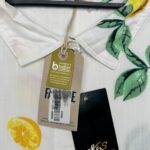 FATFACE Koszula Damska Biała Wzór Owocowy 6XL - zdjęcie 3