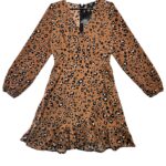 AX LONDON Sukienka Damska Brązowa M Poliester - zdjęcie 1