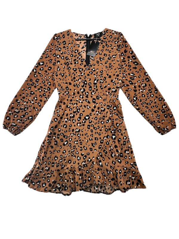 AX LONDON Sukienka Damska Brązowa M Poliester