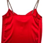 RIVER ISLAND Top Damski Czerwony S - zdjęcie 2