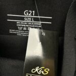 G21 GEORGE Spodenki Damskie Czarne L - zdjęcie 3