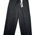 JADĘ IN ITALY Spodnie Damskie Czarne M - zdjęcie 1