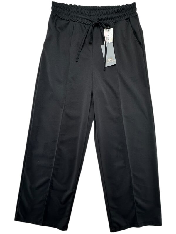 JADĘ IN ITALY Spodnie Damskie Czarne M