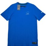 PUMA Koszulka Męska Niebieska Logo S - zdjęcie 1