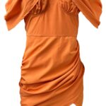 PRETTYLITTLETHING Sukienka Damska Pomarańczowa M - zdjęcie 1