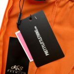 PRETTYLITTLETHING Sukienka Damska Pomarańczowa M - zdjęcie 3