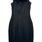 QUIZ Sukienka Damska Czarna Pióra S - zdjęcie 1