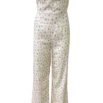 THE FROLIC Kombinezon Damski Biały Kwiatowy XS - zdjęcie 1