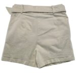 Szorty Damskie Beżowe z Paskiem S - zdjęcie 2