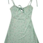 BOOHOO Sukienka Damska Zielona Kwiatowa M - zdjęcie 1