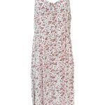NEW LOOK Sukienka Damska Biała Kwiatowa XXL - zdjęcie 1
