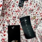 NEW LOOK Sukienka Damska Biała Kwiatowa XXL - zdjęcie 3