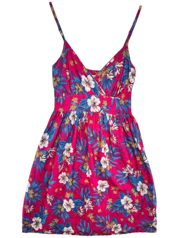 PAPAYA Sukienka Damska Różowa Kwiatowa L