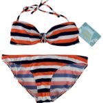 TOM Komplet FRANKS Bikini Damskie Paskowane L - zdjęcie 1