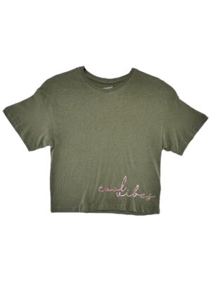 PEPPERTS! Koszulka Dziecięce Zielona Napis 140 (135 - 140 cm